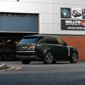 Range Rover Vogue L460 P440/460/510/550e (SWB y LWB) – escape axle-back con salidas orientadas hacia abajo a original Bumper