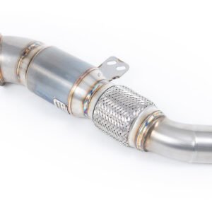 BMW 1 Series / BMW Serie 2 – 4.5″ Downpipe con 90 mm Flex y 100 CPSI catalizador de competición