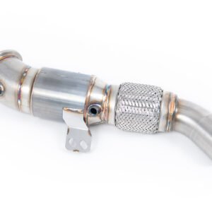 BMW 1 Series / BMW Serie 2 – 4.5″ Downpipe con 90 mm Flex y 100 CPSI catalizador de competición