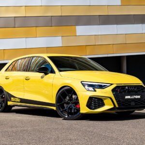 Audi S3 8Y Sportback modelos con GPF – 80 mm Escape cat-back no resonado (sonido más intenso) con salidas pulidas