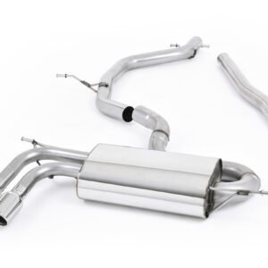 Audi A3/Seat Leon 2.0 TDI – DPF-Back sistema de escape con salidas pulidas