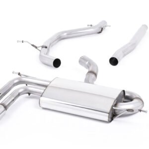 Audi A3/VW Golf GTD/Scirocco GT – TDI 2.0 170PS – DPF-Back sistema de escape con salidas pulidas