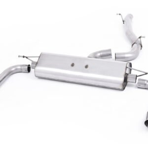Audi A3 2.0 TFSI 8V (US solo) – Escape cat-back no resonado (sonido más intenso) con salidas pulidas