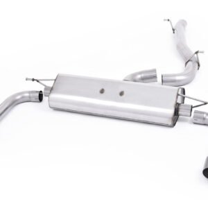 Audi A3 2.0 TFSI 8V (US solo) – Escape cat-back no resonado (sonido más intenso) con salidas de titanio