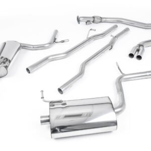 Audi A4 2.0 B7 Quattro/DTM – Escape cat-back no resonado (sonido más intenso) con salidas GT100 (para Manual modelos)