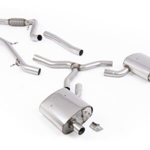 Audi A4 2.0 B9.5 Quattro – escape cat-back no resonado (sonido más intenso) – compatible con salidas originales on difusor trasero (No salidas)