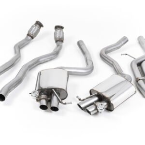 Audi RS5 B8 Coupé – Escape cat-back no resonado (sonido más intenso) (U.S Spec) – con salidas originales
