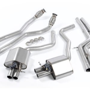 Audi RS6/RS7 C7 – Escape cat-back no resonado (sonido más intenso) – con salidas originales