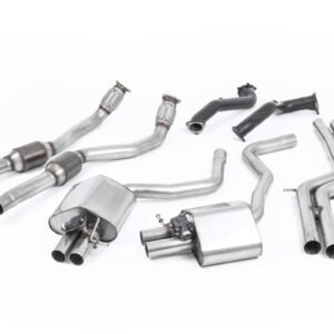 Audi RS6/RS7 C7 – sistema de escape completo no resonado (sonido más intenso) – con salidas originales
