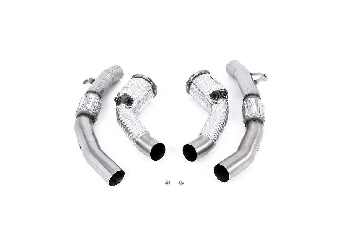 Audi RS6/RS7 C8 y S8 D5 – Downpipe de gran diámetro y de alto flujo catalizador deportivo (para Milltek sistema)