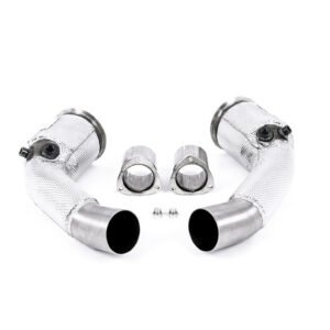 Audi RS6/RS7 C8 y S8 D5 – Downpipe de gran diámetro y de alto flujo catalizador deportivo (para el escape original sistema)