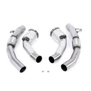 Audi RS6/RS7 C8 y S8 D5 – Downpipes de gran diámetro y supresor de catalizador (para Milltek sistema)