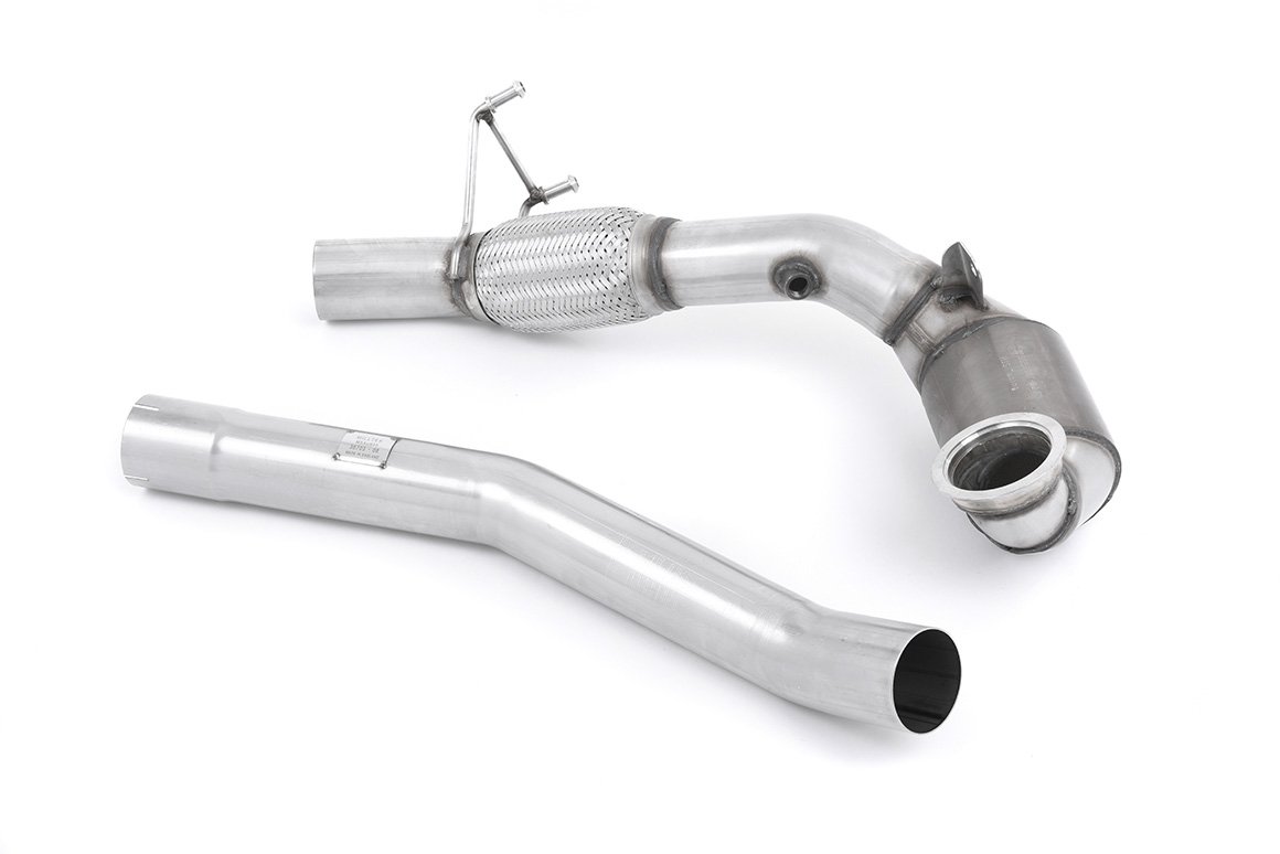 Audi S1 – Downpipe de gran diámetro con catalizador deportivo de alto flujo (para Milltek cat-back)