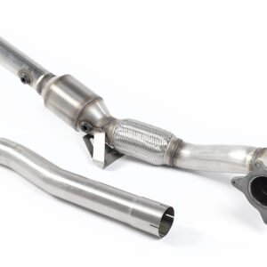 Audi TTS MK2 Quattro – Downpipe de acero inoxidable con cuerpo de fundición con catalizador deportivo de alto flujo (para Milltek cat-back)