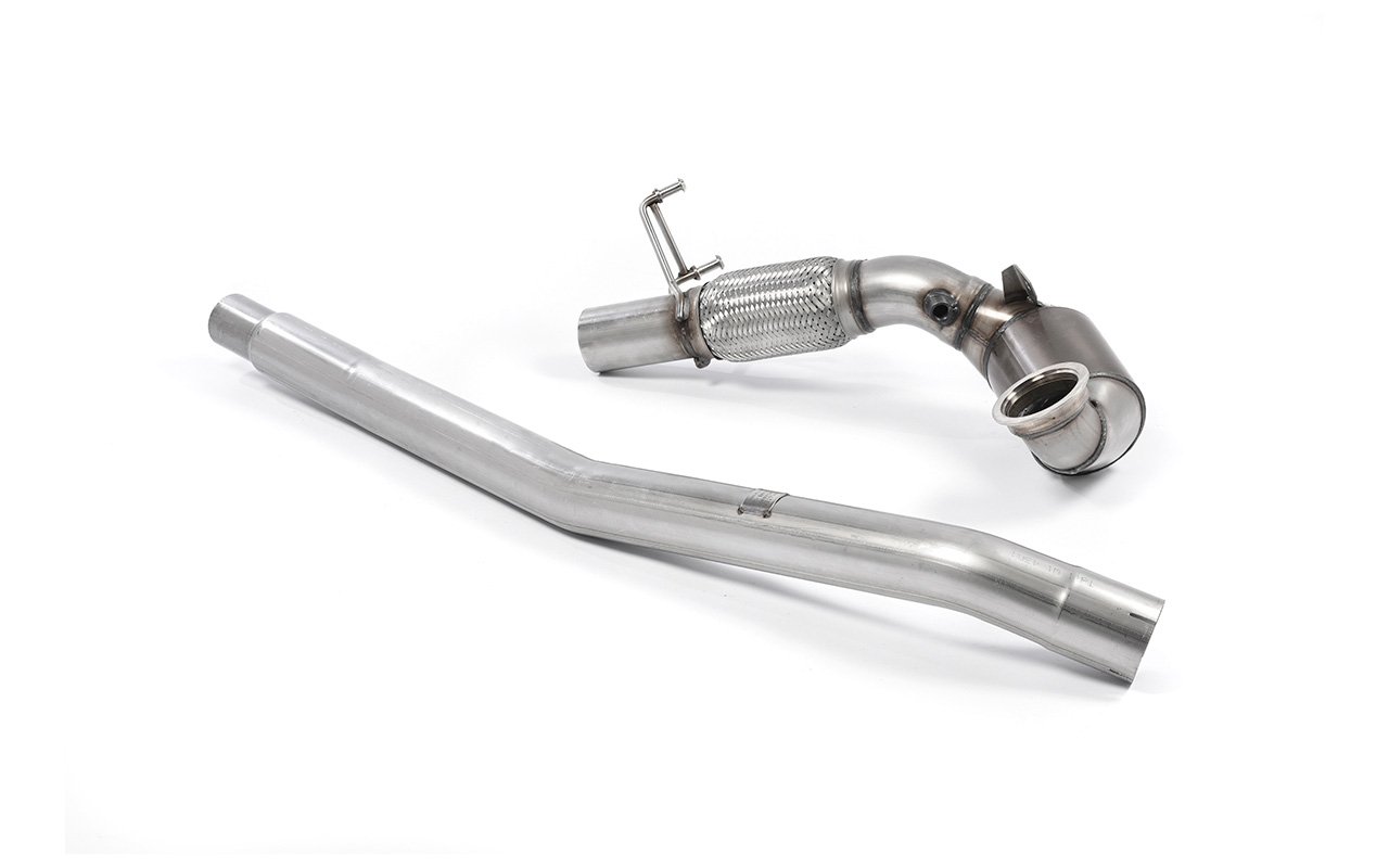 Audi TTS MK3 modelos sin GPF – Downpipe de gran diámetro con supresor de catalizador (para el escape original cat-back)