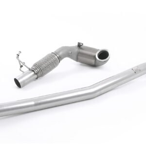 Audi TTS MK3 modelos sin GPF – Downpipe de acero inoxidable con cuerpo de fundición con catalizador de competición (para Milltek cat-back)