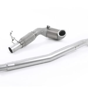 Audi TTS MK3 modelos sin GPF – Downpipe de gran diámetro de acero inoxidable con cuerpo de fundición con catalizador deportivo de alto flujo (para el escape original cat-back)