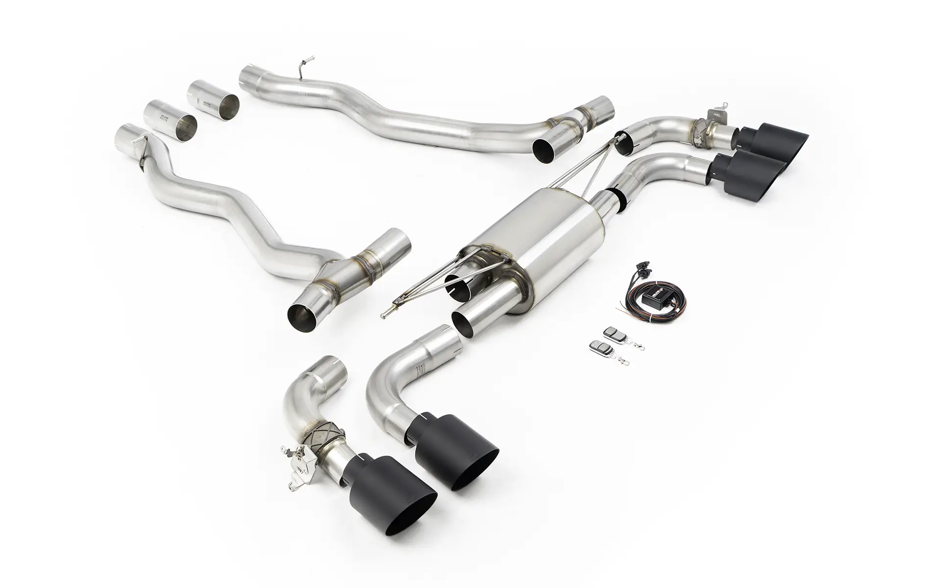 BMW M5 G90/G99 (NAS/ROW Spec) – Axle Back with Cerakote Black Tips
