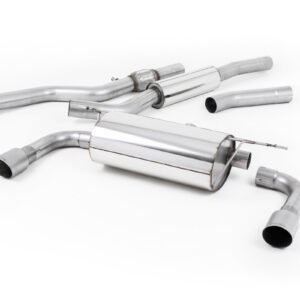 BMW Serie 4 F32 428i Auto – Escape cat-back resonado (sonido más discreto) con salidas de titanio (para 435i M Sport pieza inferior del paragolpes)