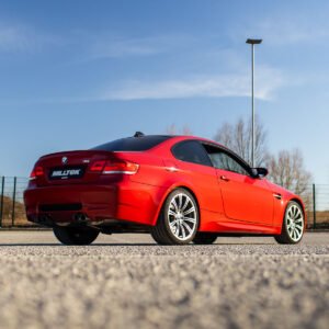 BMW E90/E92 M3 – escape cat-back con salidas cuádruples pulidas