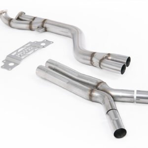 BMW G87 M2 – supresor de catalizador secundario – no resonado con tubo en X solo para escape axle-back Milltek