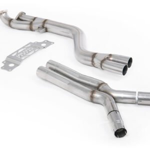 BMW G87 M2 – supresor de catalizador secundario – no resonado con tubo en X solo para escape axle-back original