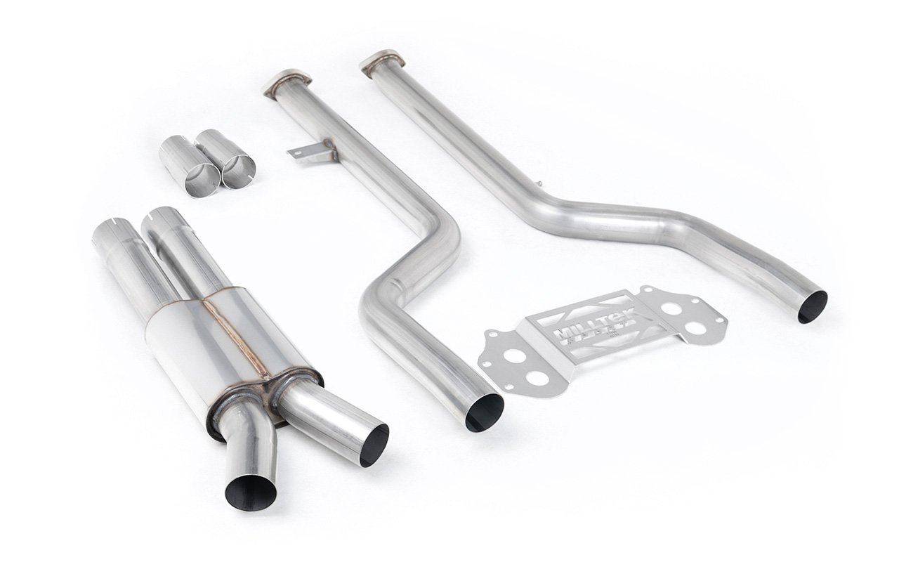 BMW G8X M3/M4 – resonado supresor de catalizador secundario – compatible con el escape original Downpipes y original axle-back solo