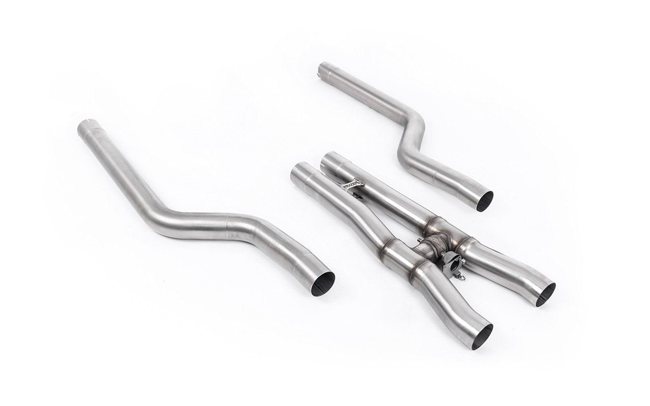 BMW M8 F91/F92 (con GPF) – supresor de GPF/OPF (para Milltek escape desde el filtro de partículas y original Downpipes)
