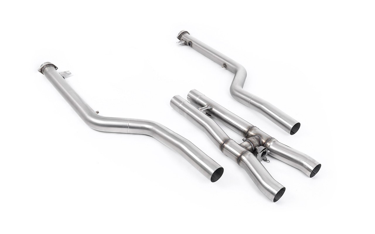 BMW M8 F93 (con GPF) – supresor de GPF/OPF (para Milltek escape desde el filtro de partículas y original Downpipes)