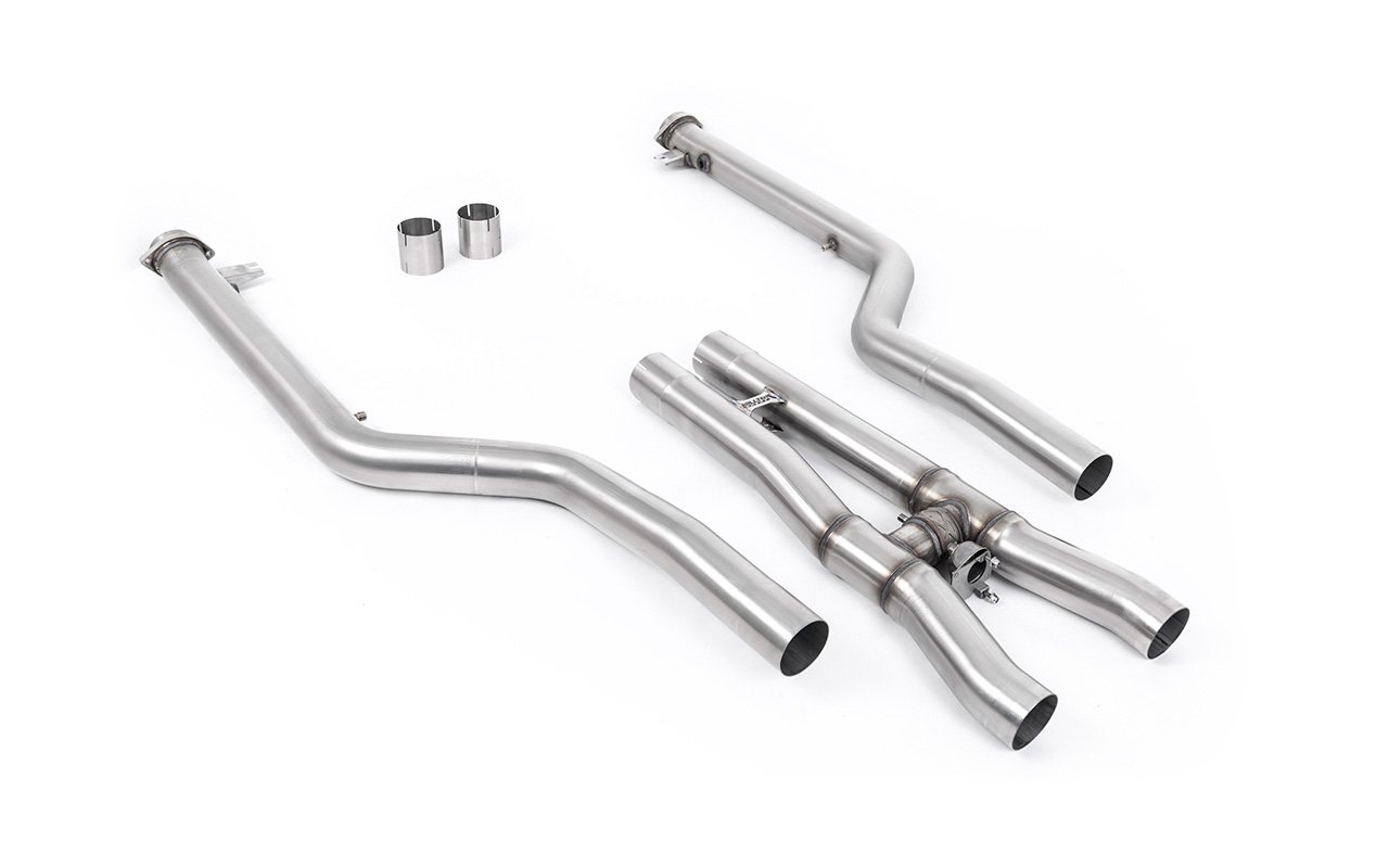 BMW M8 F93 (con GPF) – supresor de GPF/OPF (para el escape original escape desde el filtro de partículas y original Downpipes)