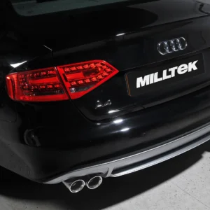 Audi A4 2.0 TDI B8/A5 S-line – escape cat-back con GT80 cuatro salidas salidas