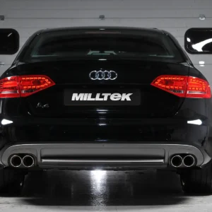Audi A4 2.0 TDI B8/A5 S-line – escape cat-back con GT80 cuatro salidas salidas