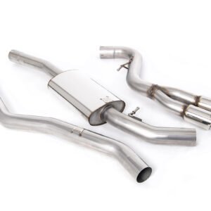 BMW 1 Series 118/120/123D (M-Sport Coupé) – escape cat-back con salida dobles pulidas conjunto