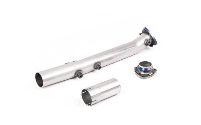 Ford Fiesta MK8/8.5 ST 1.5 y Puma ST – no resonado GPF/supresor de OPF tubo (para Milltek cat-back)