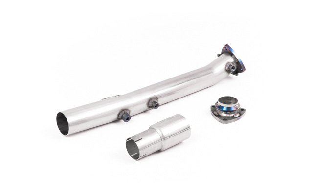 Ford Fiesta MK8/8.5 ST 1.5 y Puma ST – no resonado GPF/supresor de OPF tubo (para el escape original cat-back)