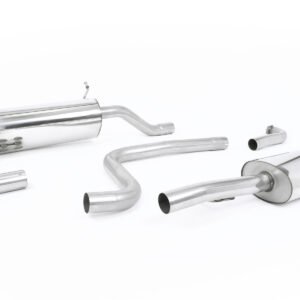 Ford Fiesta MK8 1.0T ST Line (modelos sin GPF) – Escape cat-back resonado (sonido más discreto) con salida GT-90 de titanio azulado