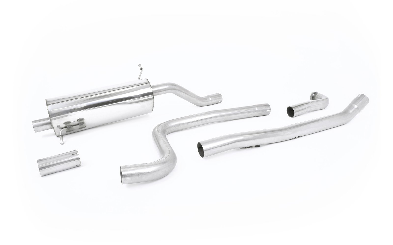 Ford Fiesta MK8 1.0T ST Line (modelos sin GPF) – Road+ escape cat-back con salida GT-90 de titanio azulado