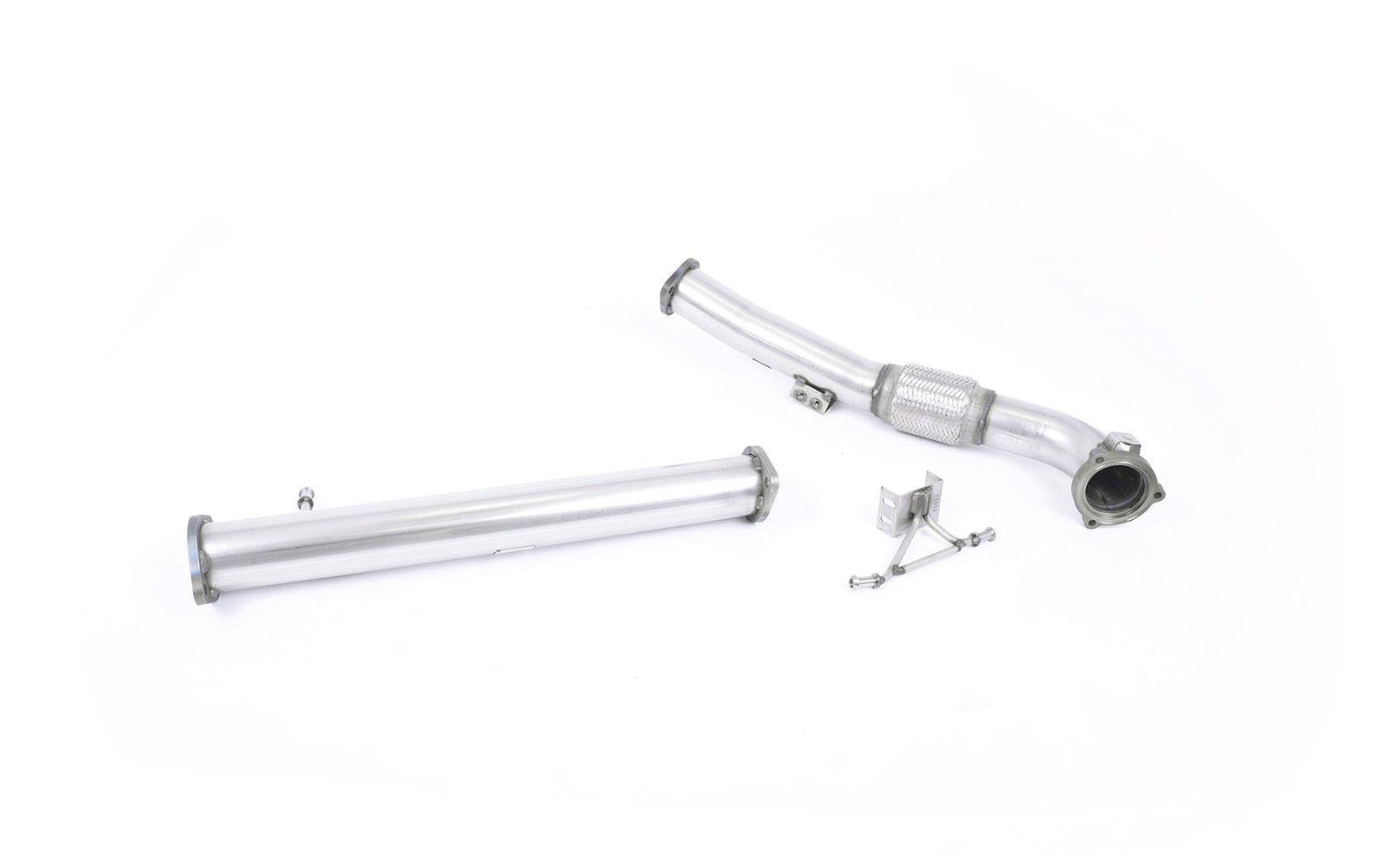 Ford Focus MK2 RS – Downpipe de gran diámetro con supresor de catalizador (para Milltek cat-back)