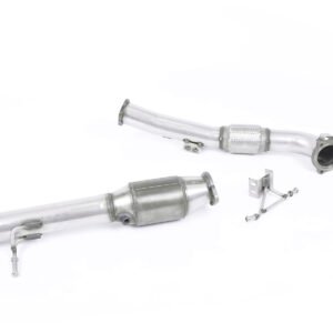 Ford Focus MK2 RS – Downpipe de gran diámetro con catalizador deportivo de alto flujo (para Milltek cat-back)