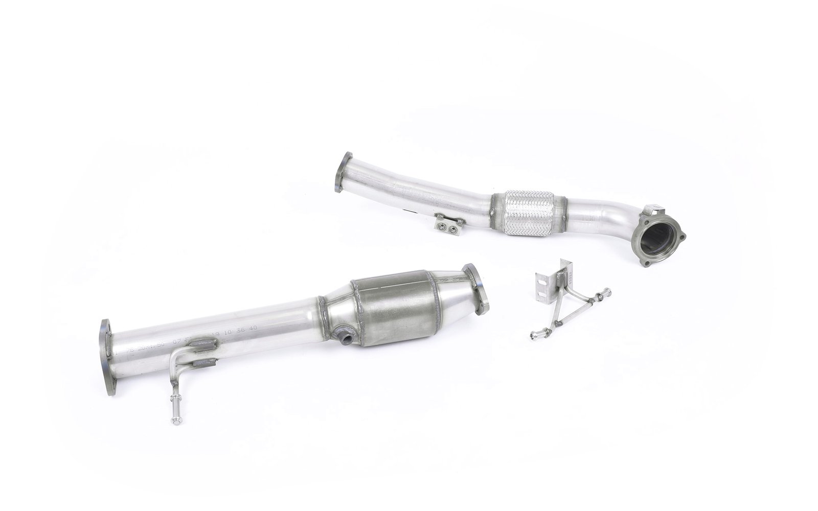 Ford Focus MK2 RS – Downpipe de gran diámetro con catalizador deportivo de alto flujo (para Milltek cat-back)