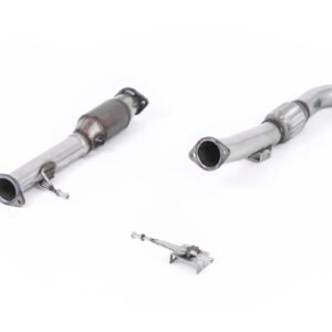 Ford Focus MK2 ST 225 – Downpipe de gran diámetro con catalizador deportivo de alto flujo (para Milltek 2.75″ cat-back)