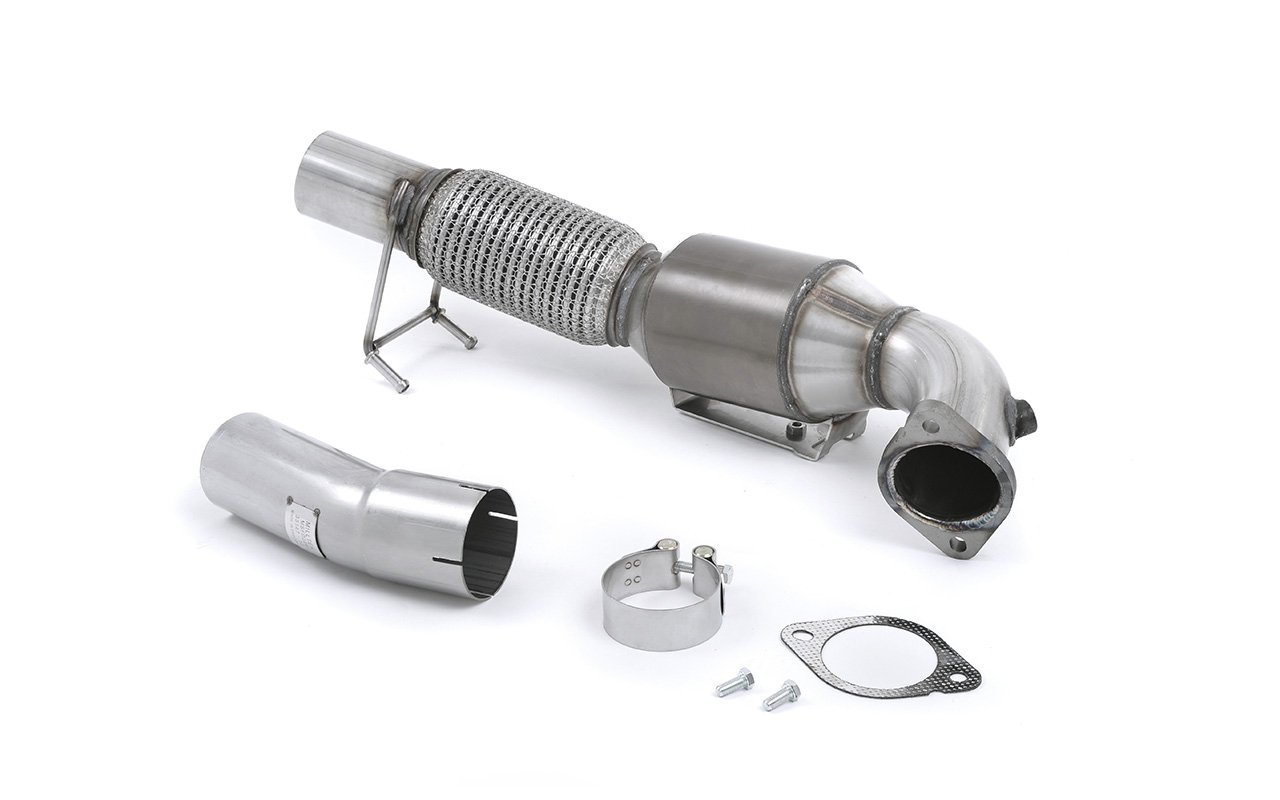 Ford Focus MK3 RS – Downpipe de gran diámetro con catalizador deportivo de alto flujo (para Milltek cat-back)