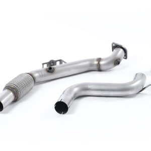 Ford Mustang 2.3 (S550/S650 Fastback) – Downpipe de gran diámetro con supresor de catalizador (para Milltek cat-back)