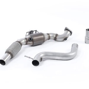 Ford Mustang 2.3 (S550/S650 Fastback) – Downpipe de gran diámetro con catalizador deportivo de alto flujo (para el escape original cat-back)