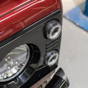 Land Rover Defender (1990–2016) – Luces delanteras Glohh GL-2 transparentes