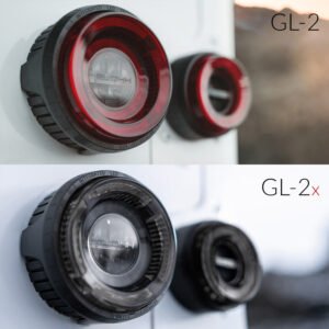 Land Rover Defender (1990–2016) – Pilotos traseros Glohh GL-2 con lente roja