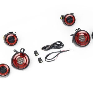 Land Rover Defender (1990–2016) – Pilotos traseros Glohh GL-2 con lente roja