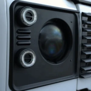 Land Rover Defender (1990–2016) – Luces delanteras Glohh GL-2 transparentes