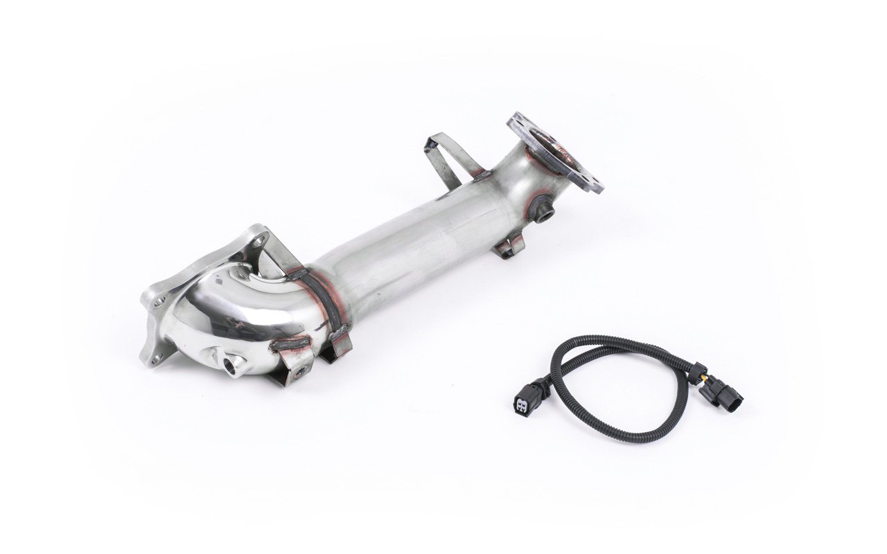 Honda Civic FK2 Type R Turbo – Downpipe de gran diámetro con supresor de catalizador