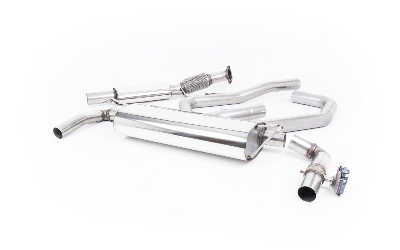 Hyundai/Kia i30N Performance (modelos sin GPF) – Escape cat-back resonado con salidas GT-115 de titanio azulado